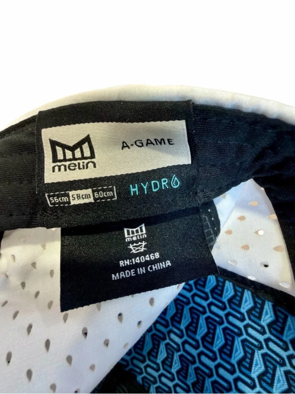 Melin A-Game HYDRO Performance Snapback Hat White 56-60CM - Picture 10 of 11